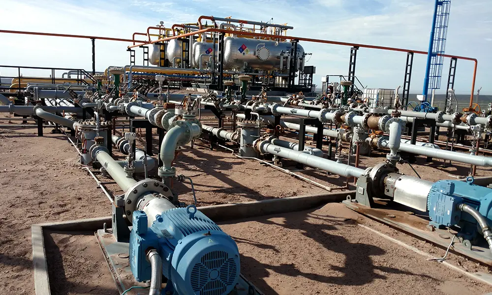 Solución duradera para la abrasión en baterías de producción: Pexgol en YPF