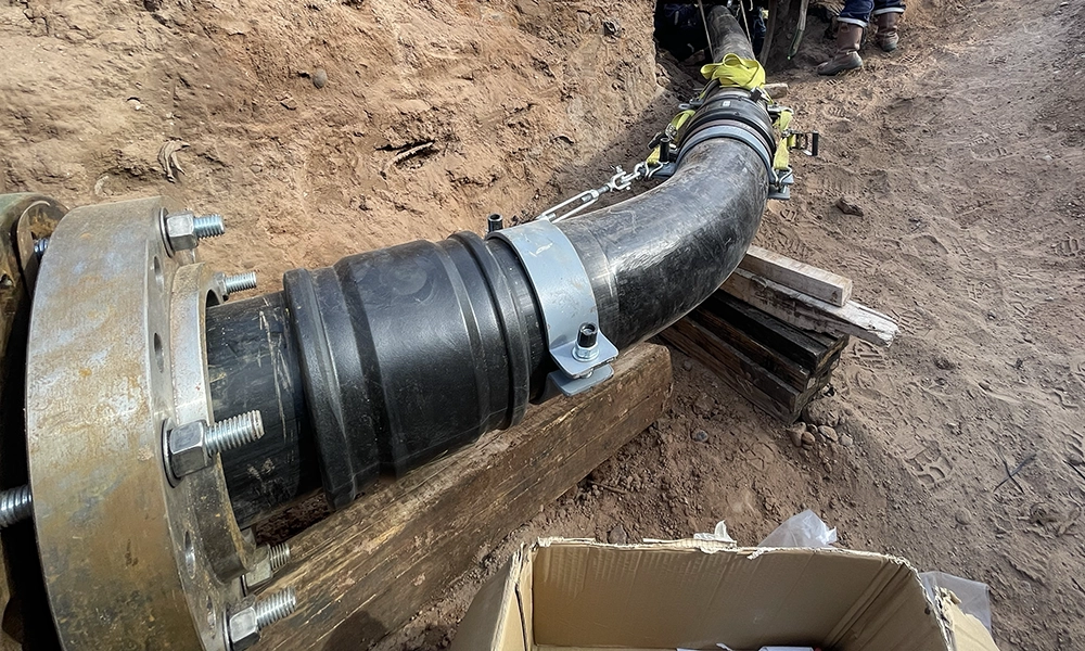 Reemplazo crítico de línea en planta deshidratadora con continuidad operativa