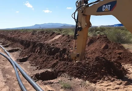 Línea de Gas Seco Combustible para Accionamiento de Bombas.