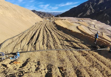 Minas Argentinas reemplaza HDPE por Pexgol en su proyecto de lixiviación secundaria.