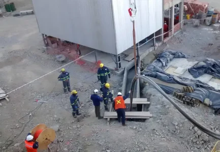 Inyección de Lechada de Cemento a una Mina Subterránea